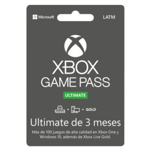 Xbox Game Pass Ultimate 3 meses Venezuela