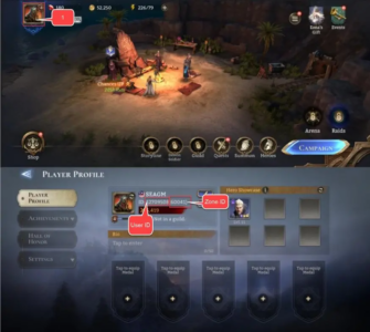 Como encontrar ID en Watcher of Realms