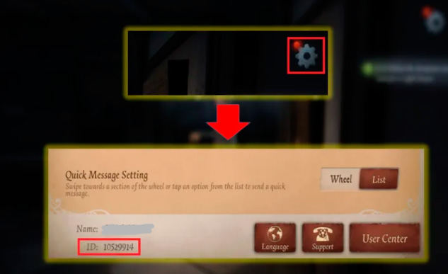¿Cómo encontrar ID de Identity V?